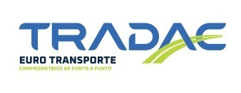 Logo oficial de TRADAC Euro Transporte, comprometidos de punto a punto